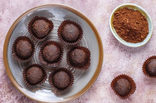 tartufini di cioccolato low-carb